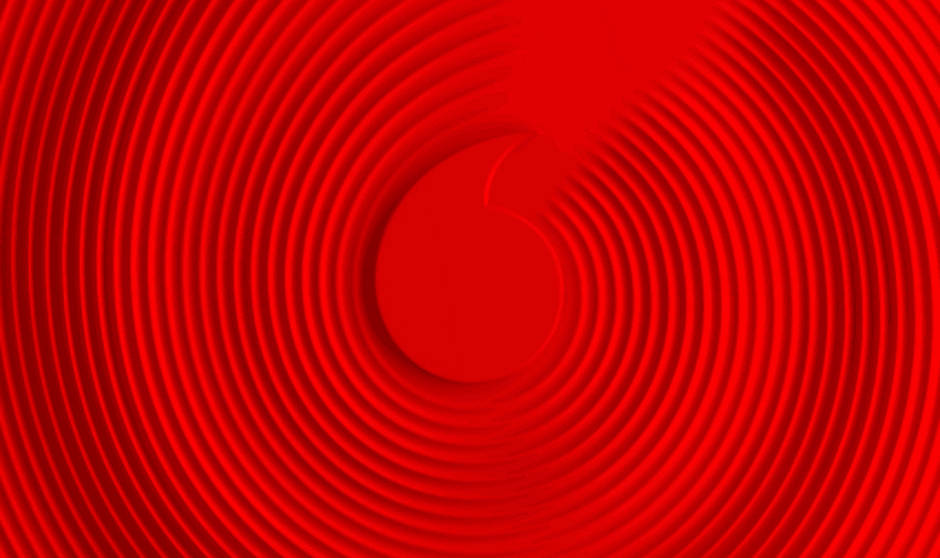 Vodafone's signature red circular logo with ripple effect, symbolising strong connectivity and innovation. Highlighting how Purpl’s exclusive disabled discounts for phone plans and tech savings support inclusive access to digital services for disabled individuals in the UK.