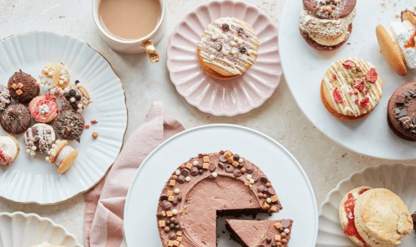  Cakes, Brownies and Afternoon Tea from Cutter & Squidge.