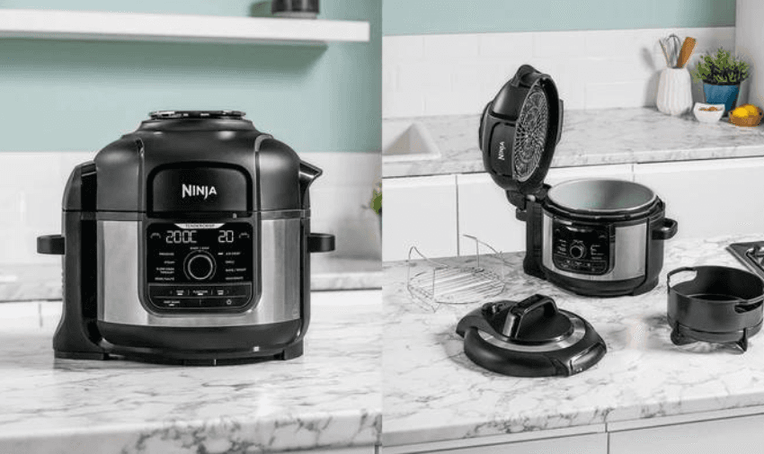 Image of a Ninja Foodi 9-in-1 Multi-Cooker on a kitchen work surface