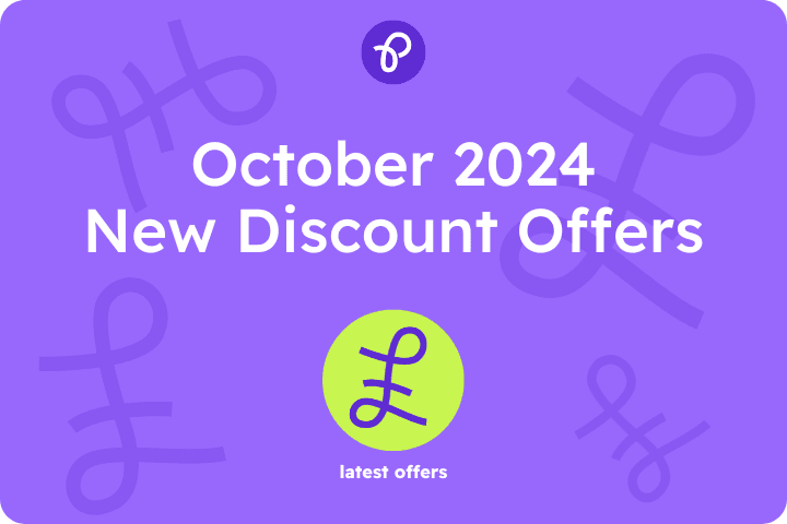 October 2024 New Discount Offers