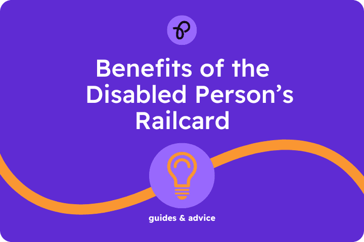 Disabled persons railcard savings on travel for disabled people