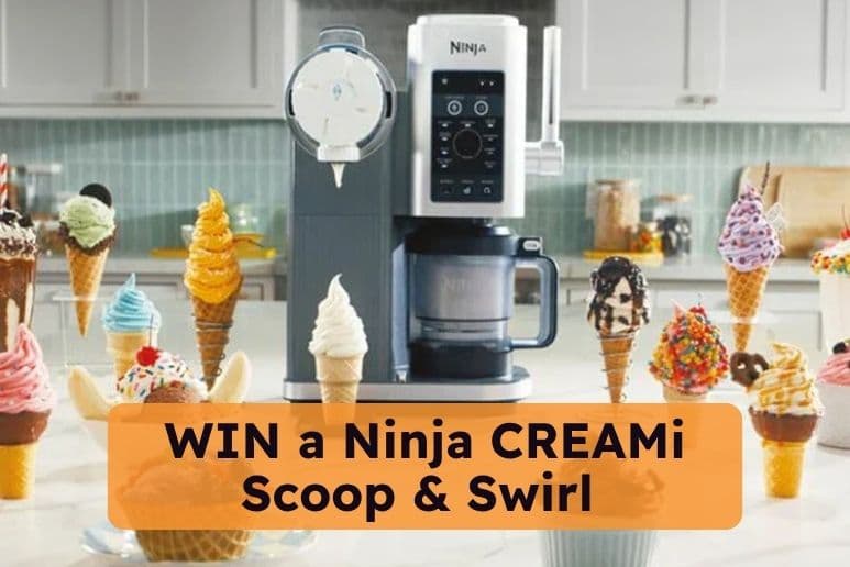 Ninja CREAMi Scoop and Swirl ice cream maker giveaway for Purpl members, supporting disabled people and people with long-term health conditions.